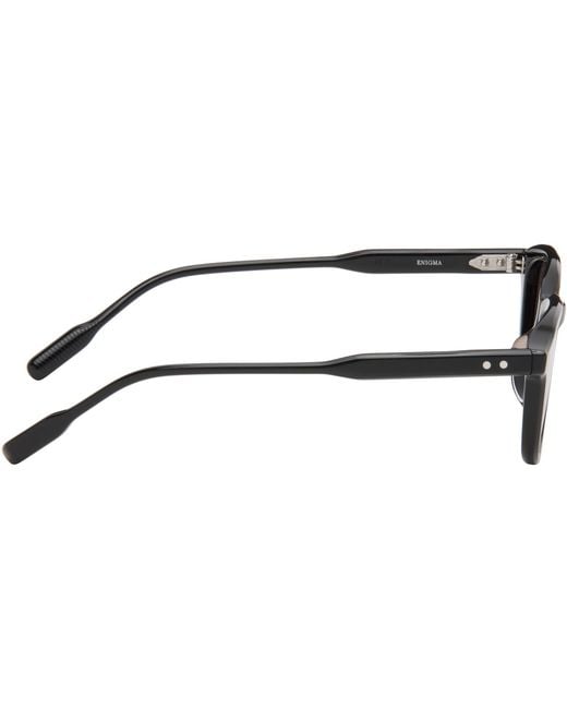 Lunetterie Generale Brown Enigma Sunglasses for men