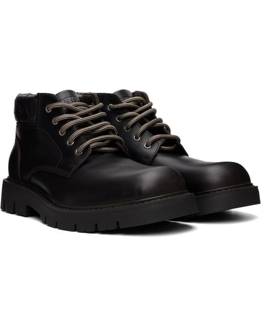 Bottega Veneta Black Haddock Cropped Boots for men