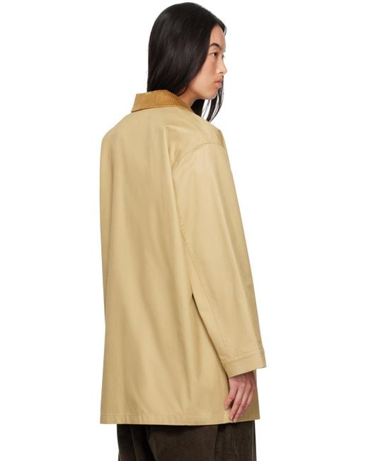 【関税込み】CORDERA ベージュ ワークジャケット Cordera ベージュ ワークジャケット ナチュラル | Lyst