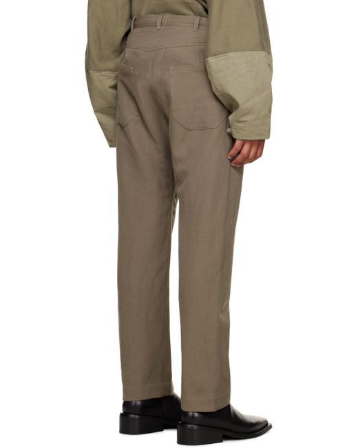 Jan Jan Van Essche Natural Taupe #70 Trousers for men