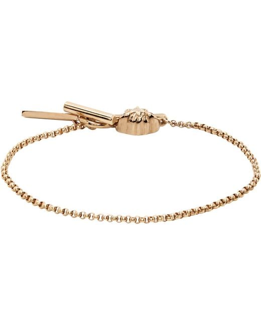 Versace Black Medusa Rolo Chain Bracelet