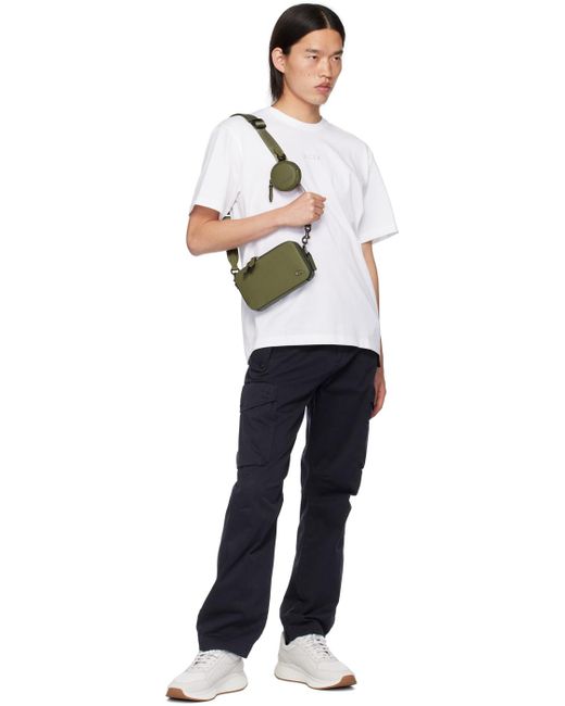 COACH Green Charter Slim Bag for men