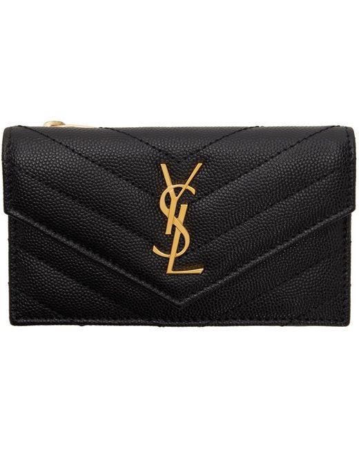 ysl flap card holder
