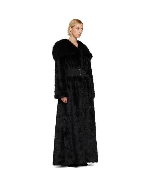 Nicklas Skovgaard Black Ssense Exclusive Lily Faux-Fur Coat