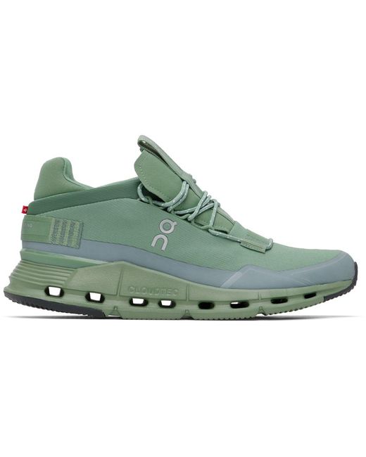 On Green Cloudnova Sensa Sneakers for men
