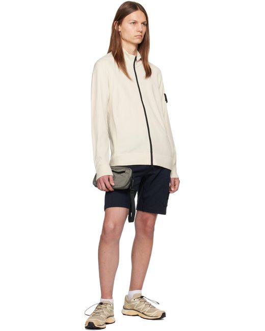メンズ Stone Island グレー デタッチャブル Nylon Metal ポーチ Gray