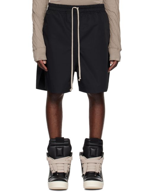 メンズ Rick Owens ブラック Hollywood Boxers ショートパンツ Black
