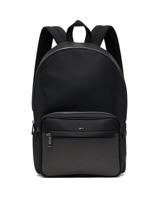 Boss Black Emed-Logo Backpack for men