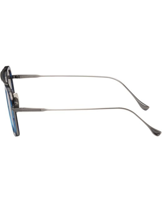 Dita Eyewear Gray Flight.006 Sunglasses for men