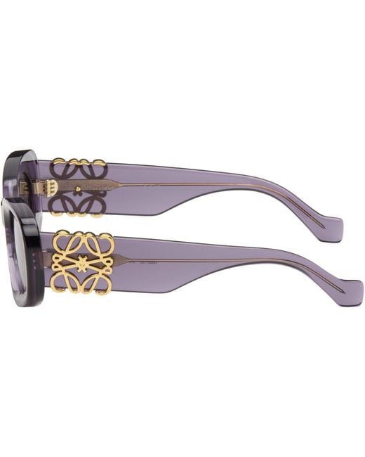 Loewe Gray Anagram Sunglasses