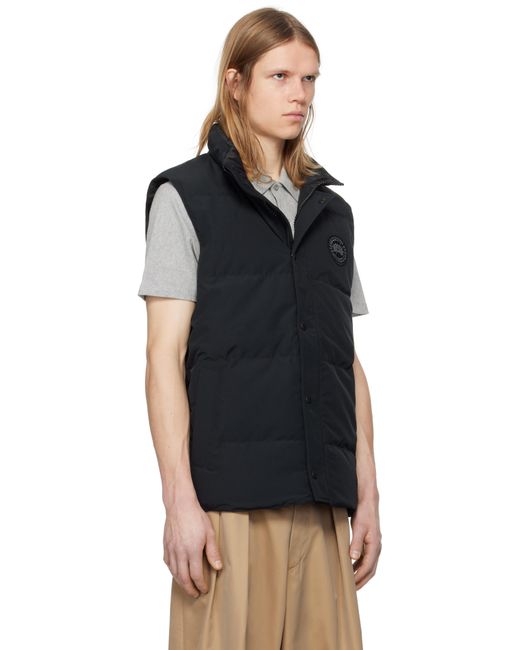 Veste Garson Noire Rembourrée En Duvet Canada Goose pour homme en coloris Black