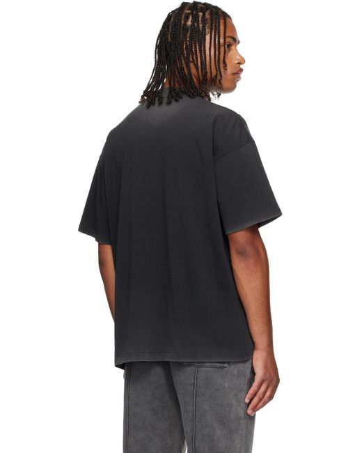 Represent Black 'Thoroughbred' T-Shirt for men