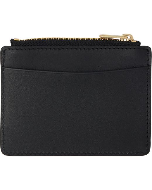A.P.C. Black Paris Cardholder