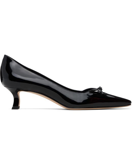 Chaussures À Talon Grafa Noires Manolo Blahnik en coloris Black