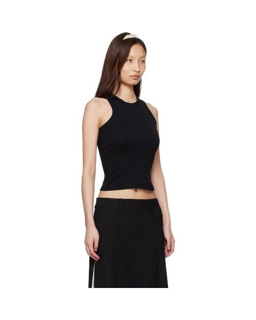 Flore Flore Black Hannah Tank Top