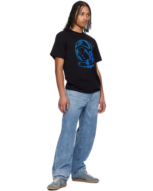 メンズ BBCICECREAM ブラック Cracked Flock Print Astro Tシャツ Black