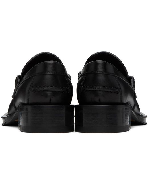 Lanvin Black Medley Loafers