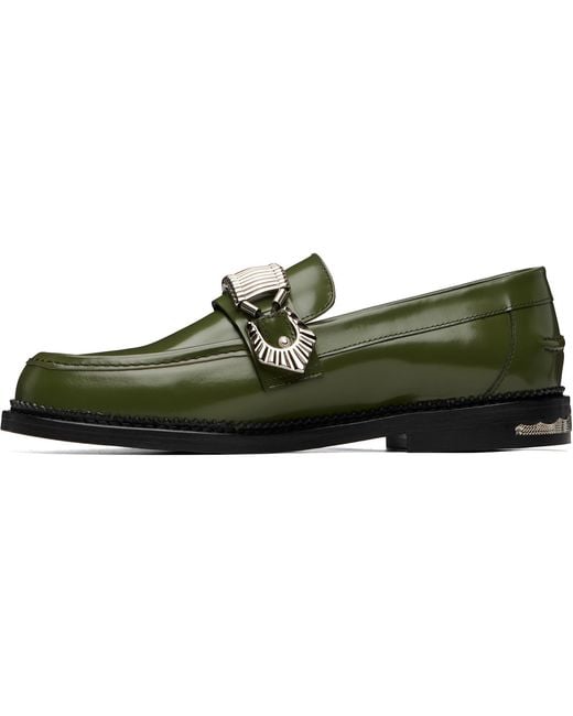 Toga Virilis Green Ssense Exclusive Aj1186 Loafers for men