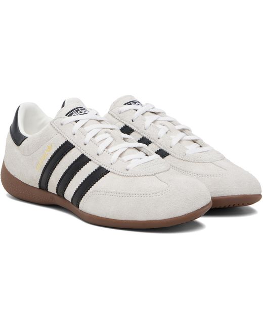 Adidas Originals Black Taupe Handball Spezial Lo Pro Sneakers for men
