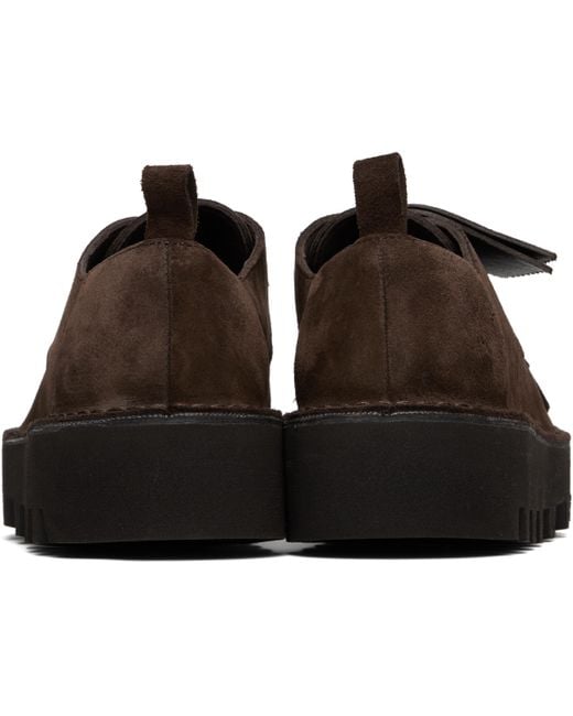 Engineered Garments Black Clarks Originals Edition Desert Khan Eg Derbys for men