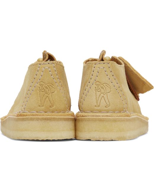 Chaussure Derby Clarks Desert London Pour Femme – Daim Noir, Semelle Crêpe, Style Classique Confortable