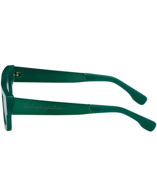 Retrosuperfuture Green Colpo Francis Sunglasses for men