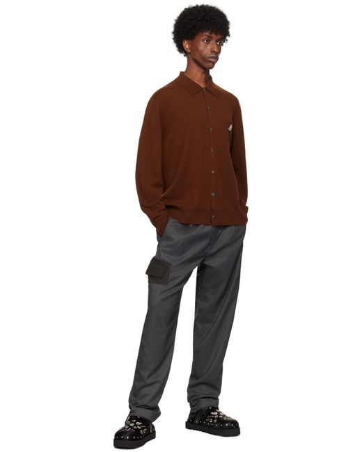 メンズ the Shepherd UNDERCOVER ブラウン Us2D4901 カーディガン Brown