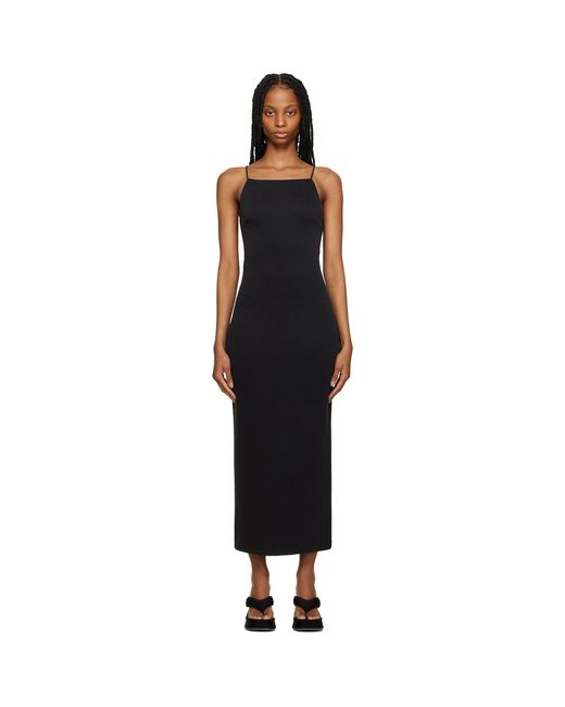 Robe midi mode noire Third Form en coloris Black