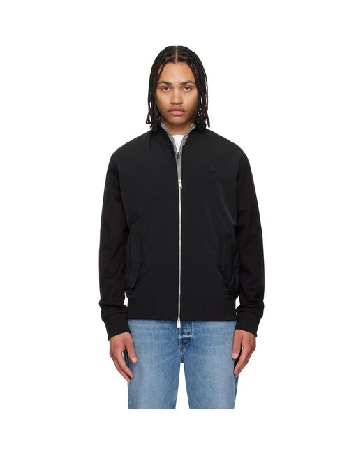 Boss Black Mercerised Zip-Up Double B Jacket for men
