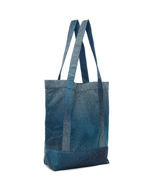 Sanderlak Blue Ssense Exclusive Maharam Edition Jacquard Tote for men