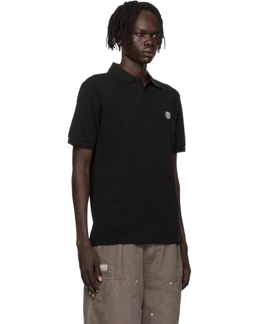 Polo Ajusté Noir À Logo Happy Tiger KENZO pour homme en coloris Black