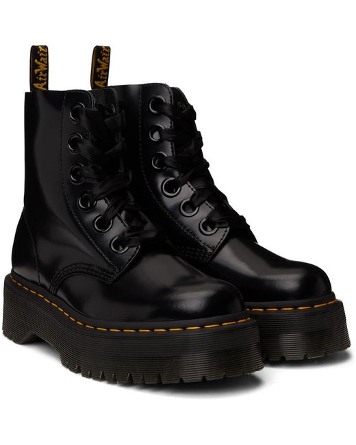 Dr. Martens Black Molly Boots