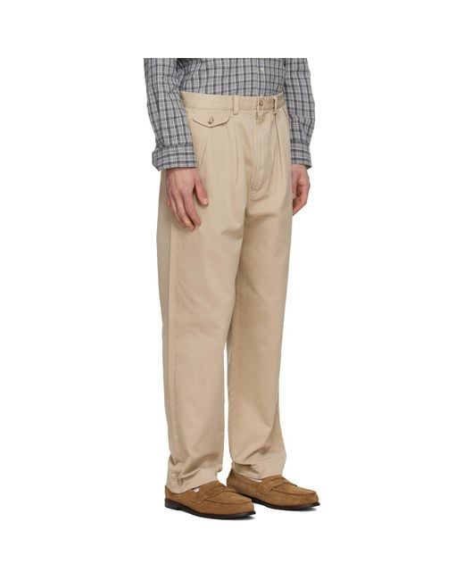 Polo Ralph Lauren Natural Whitman Chino Trousers for men
