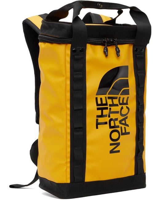 The North Face Yellow Explore Fusebox Small Backpack for men