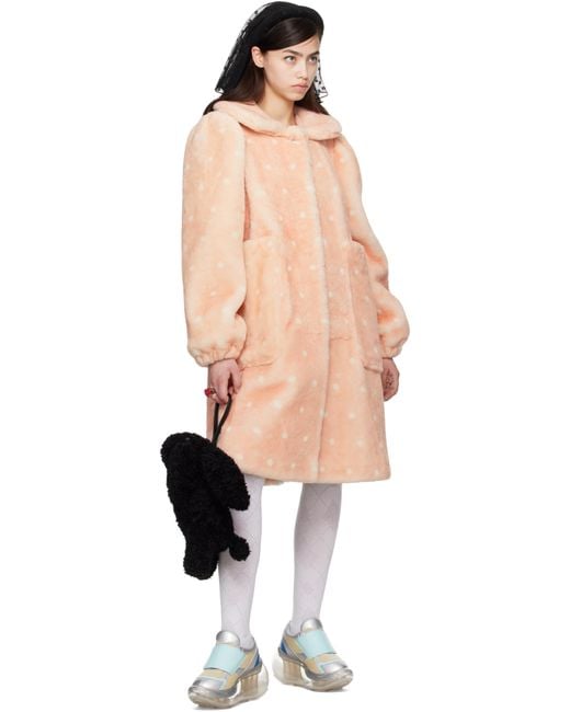 Im Sorry by Petra Collins Black Ssense Exclusive Jennyfax Edition Faux-Fur Bag