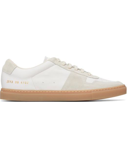 Common Projects Black Off- Bball Slim Sneakers for men