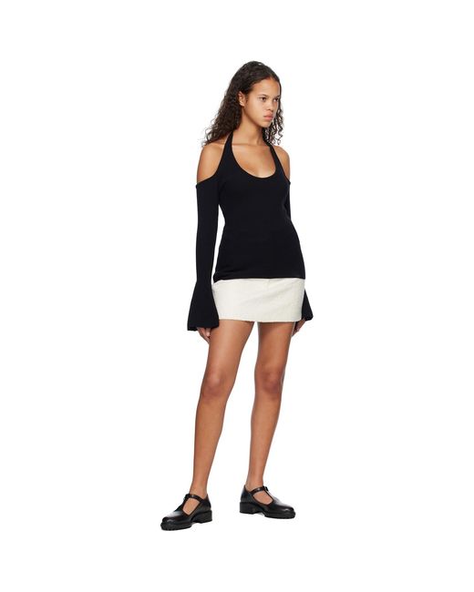 Camilla & Marc White Off- Flint Miniskirt