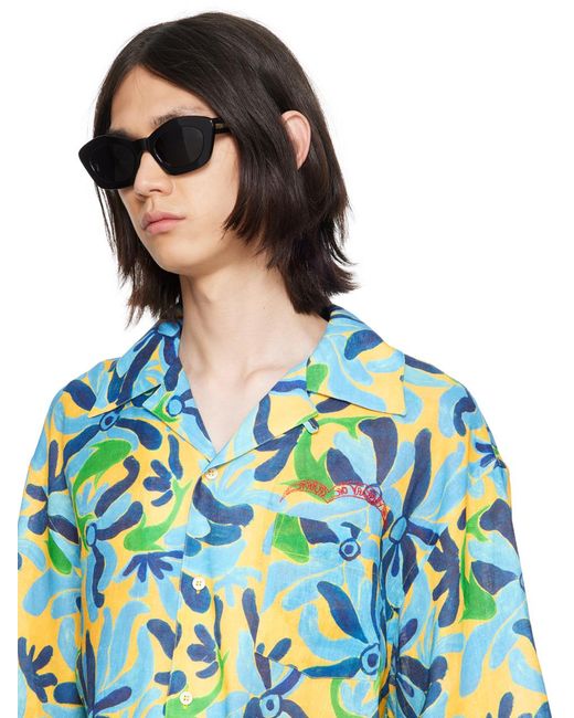 Marni Black Retrosuperfuture Edition Kea Island Sunglasses for men