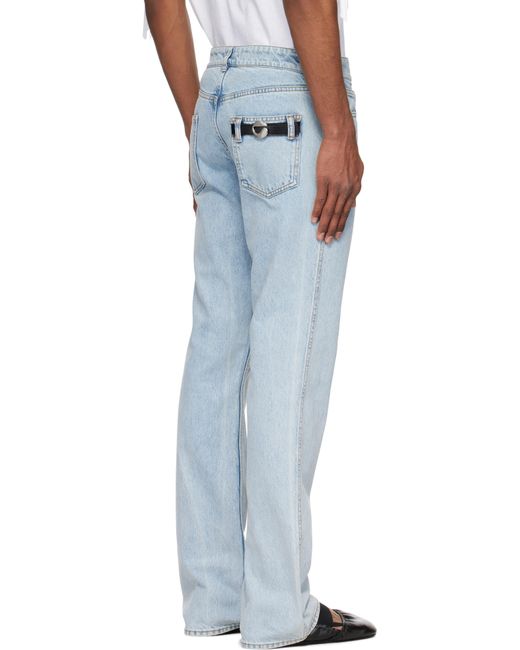 Coperni Blue Disney Crown Jeans for men