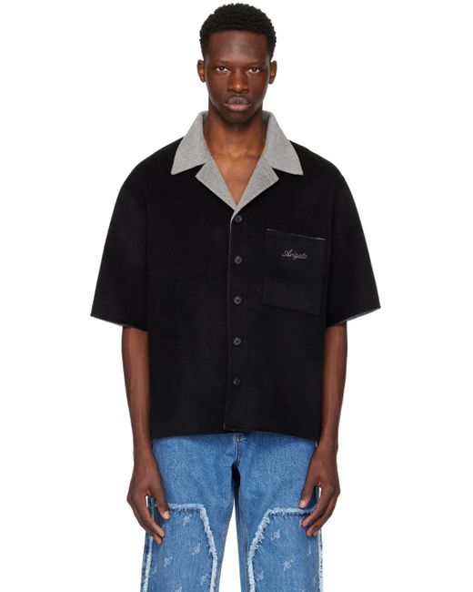 Chemise holiday noir et gris Axel Arigato pour homme en coloris Black