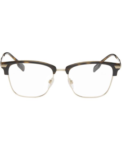 burberry hexagonal glasses