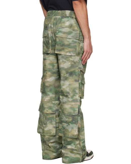 Amiri Green Multi Pocket Cargo Pants for men