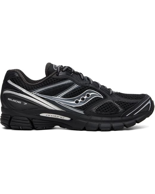 Saucony Black Progrid Guide 7 Sneakers for men