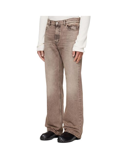 Our Legacy Natural Tan Carlson Cut Jeans for men