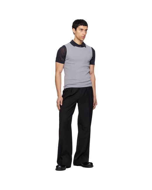 Carrera Black Tone Tank Top for men