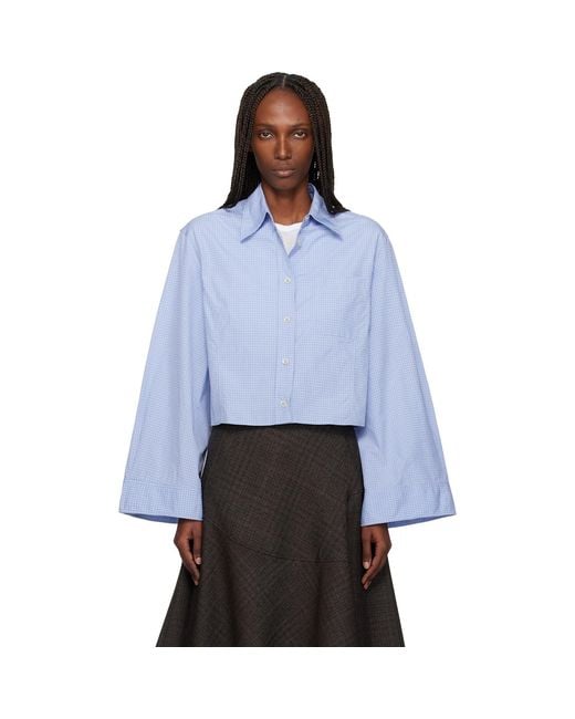Our Legacy Blue Balloon Shirt