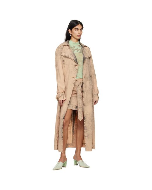 KNWLS Black Issa Trench Coat