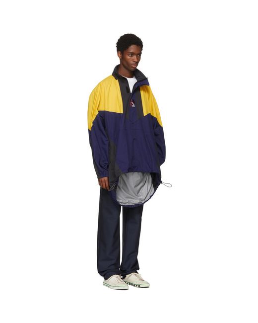 balenciaga windbreaker yellow