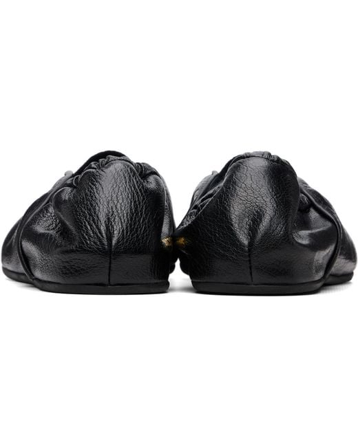 Jacquemus Black 'Les Ballets' Ballerina Flats for men
