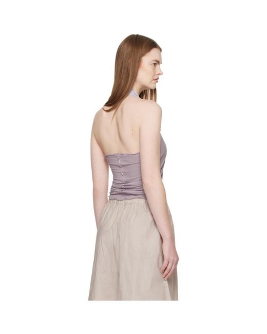 Baserange Multicolor Nehru Halter Top